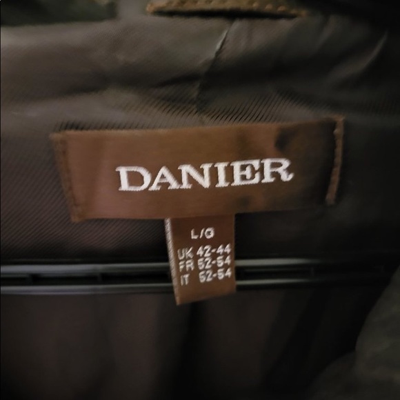 Mens Danier leather jacket - Picture 4 of 4